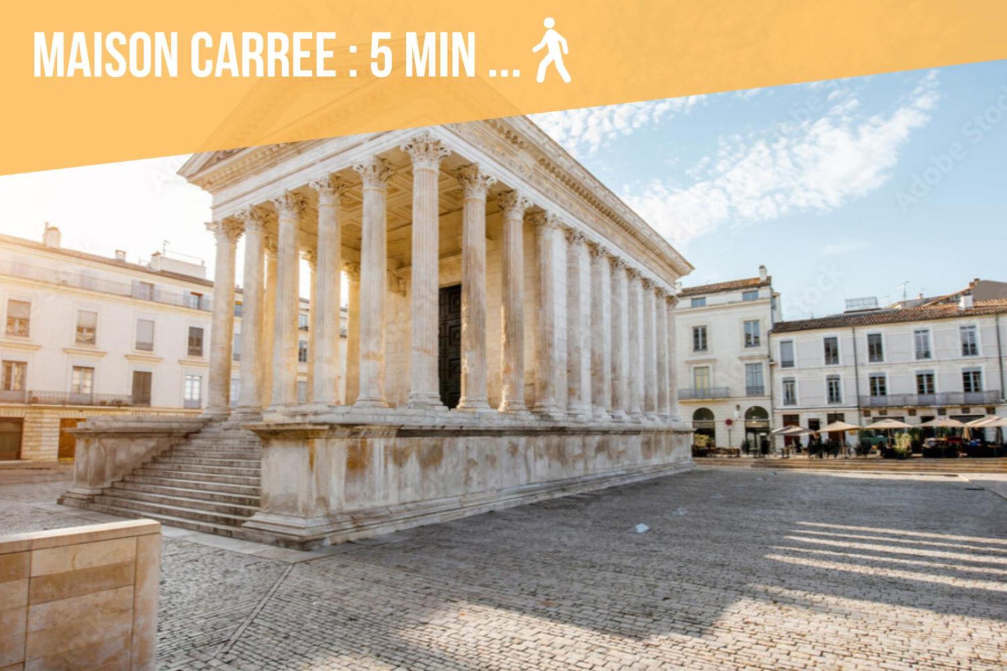 Le Vintage, Appart,Hotel Particulier, Centre Nimes Maisoncarreeconciergerie Exterior foto